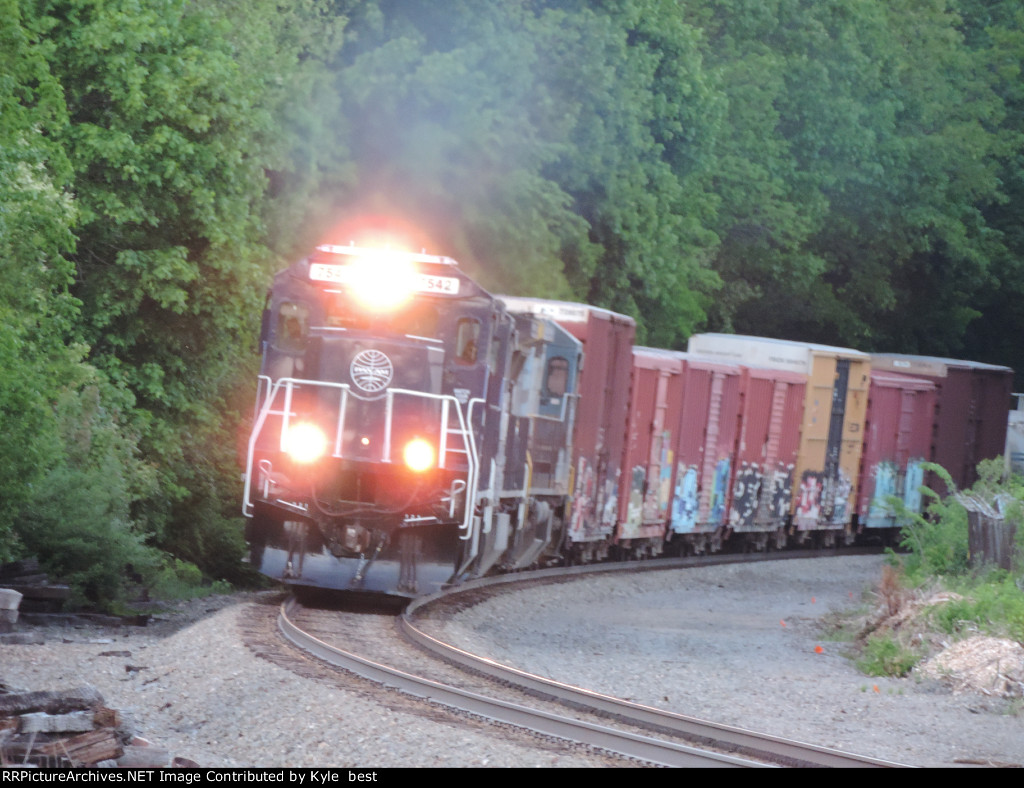 POED with 3 6 axle Pan Am